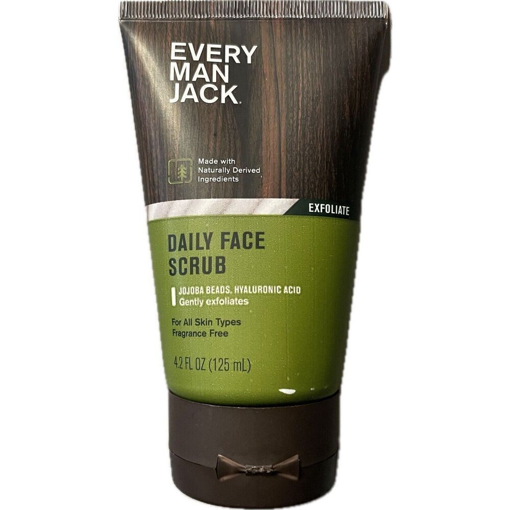 Every Man Jack - Daily Face Scrub  - Exfoliate 1 Each-4.2 Fl Oz Discontinued HTF